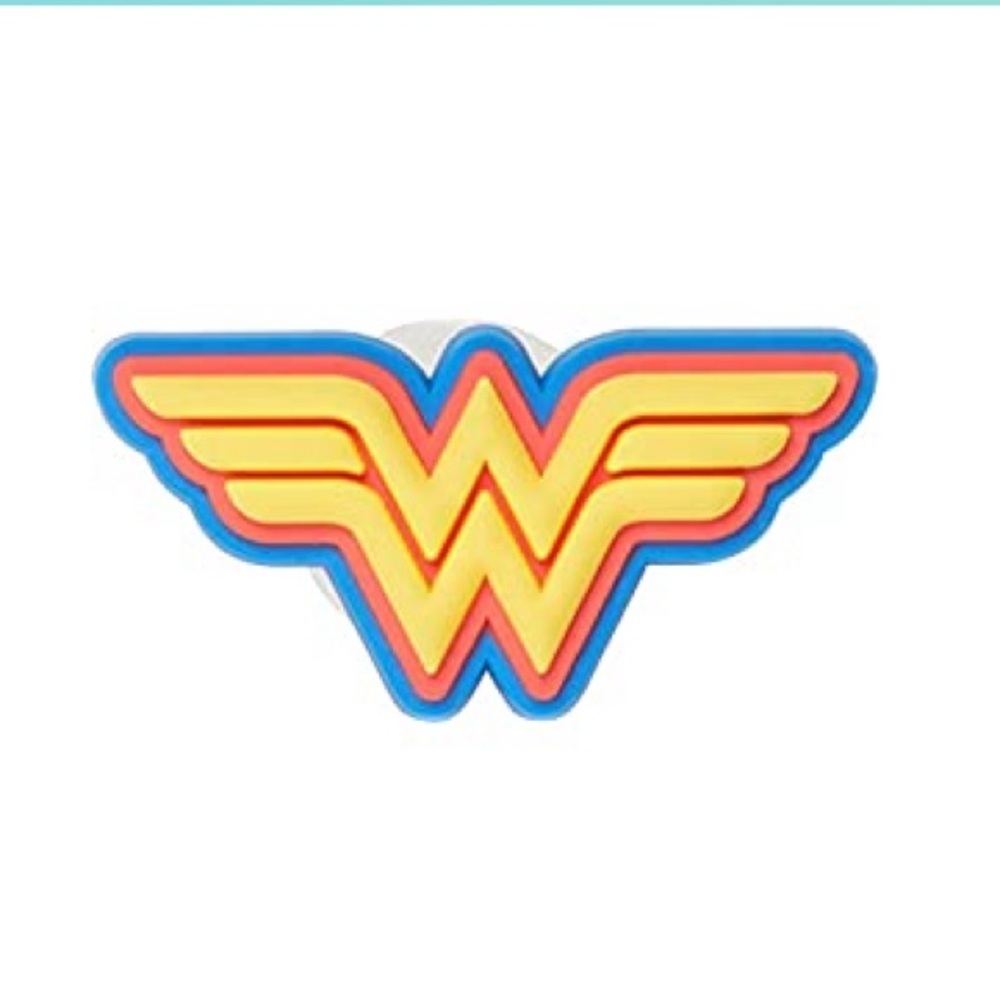 Wonder Woman Croc Button